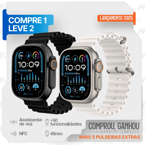 IWO 18 PRO Ultrawear | COMPRE 1 LEVE 2 + 5 PULSEIRAS EXTRAS