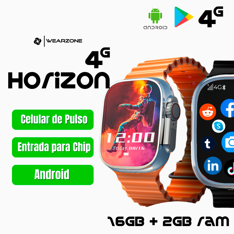 Horizon 4G + Pulseira Extra [LANÇAMENTO 2025]