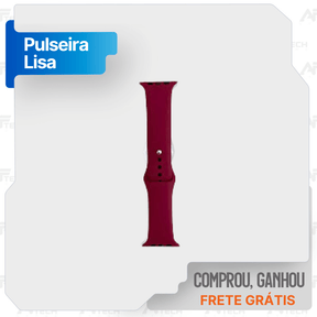 Pulseira Silicone Lisa 45mm/49mm